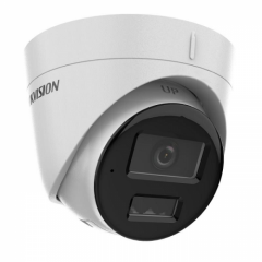 HIKVISION DS-2CD1323G2-LIUF 2Mpix, 2,8mm Lens, H265+, Hybrid Light, 30Mt Gece Görüşü, PoE, Mikrofonlu Dome IP Kamera