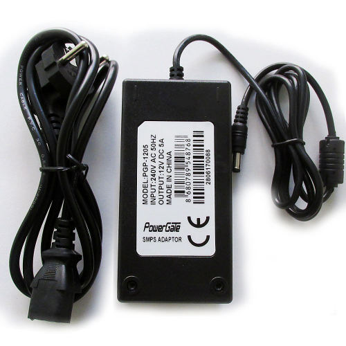 PowerGate PGP-1205, 12V, 5A, DC ADAPTÖR