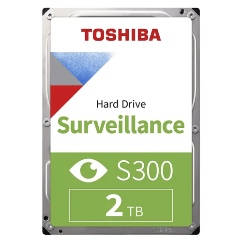 TOSHIBA S300, HDWT720UZSVA, 3.5'', 2TB, 128Mb 5400 Rpm, 7/24 Güvenlik HDD