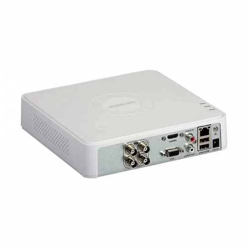 HIKVISION DS-7104HGHI-K1, 4Kanal, 2Mpix, H265Pro+, 1 HDD Desteği, 5in1 DVR Cihazı